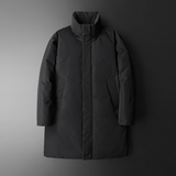 新品男士帽立领商务休闲白鸭绒外穿长款羽绒服外套8659/p355长期，男装羽绒服，钱塘7038(原5007）