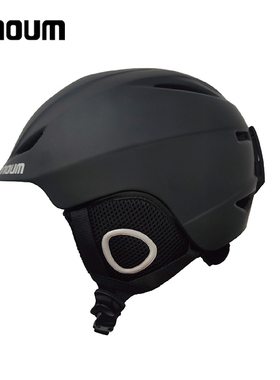 日本NNOUM单双板防风超轻保暖防撞滑雪头盔亚洲版型安全防护头盔