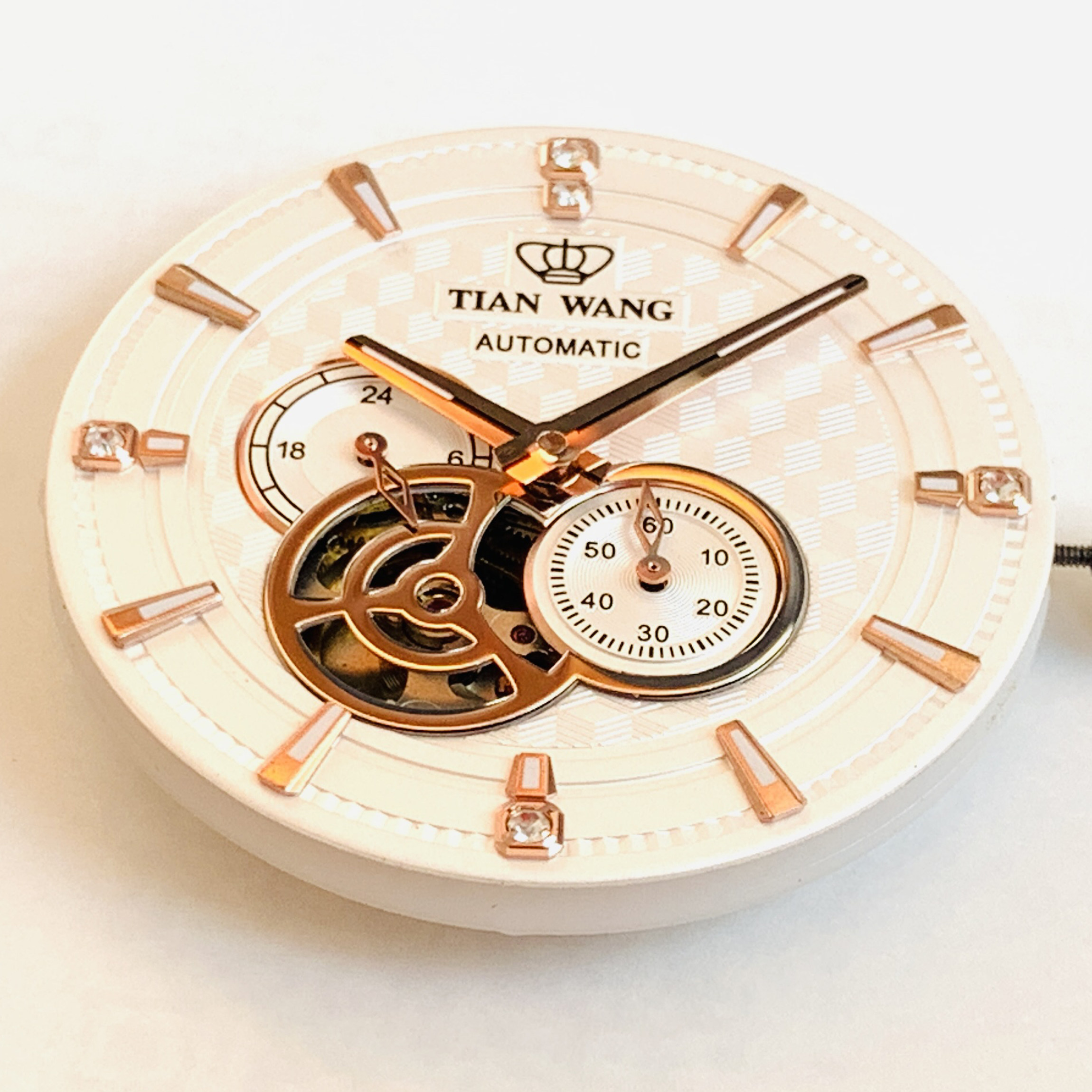 天王表5810原装精钢指针原厂专柜正品时分秒刻度针机械表针套针