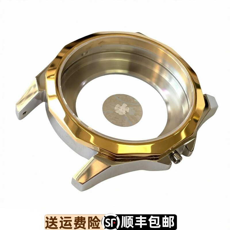 天王表GS5705原装原厂防水5705手表后盖精钢底盖表壳镂空玻璃底镜