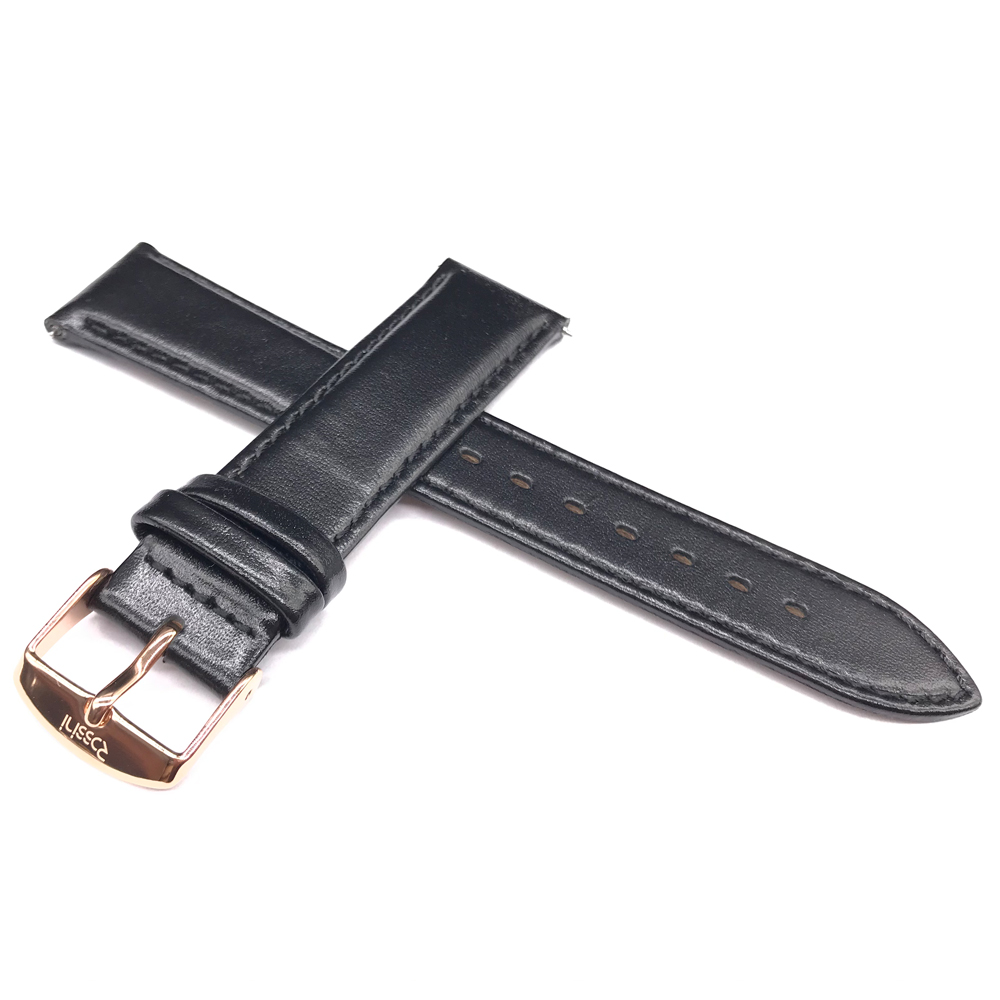 罗西尼原装超薄表带5769原厂皮带牛皮517769正品真皮r5769黑棕色