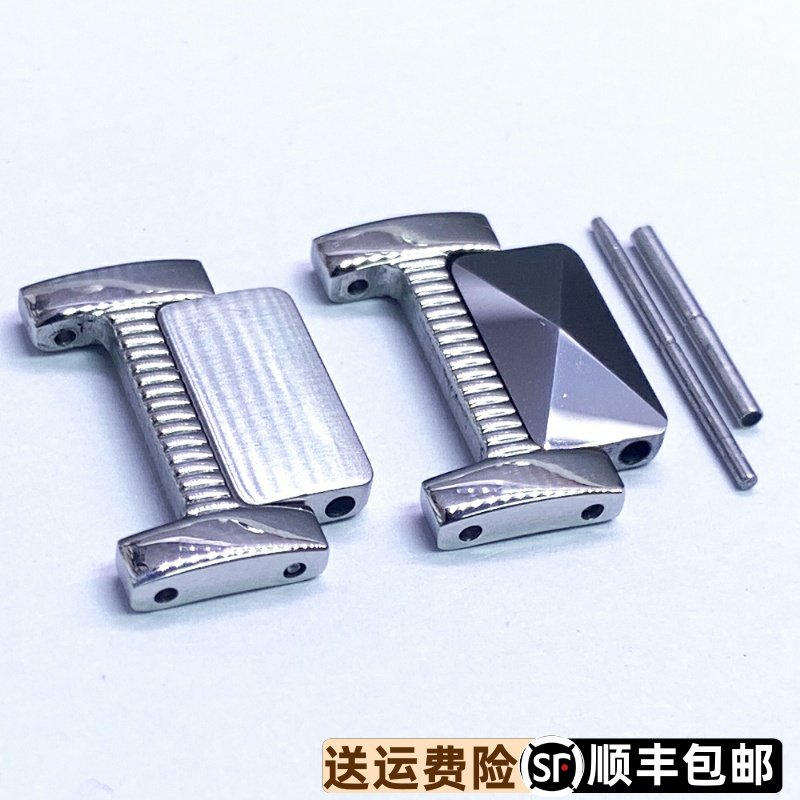 正品罗西尼5415原装表带表扣男士钢带节加长节实心女表5416表耳