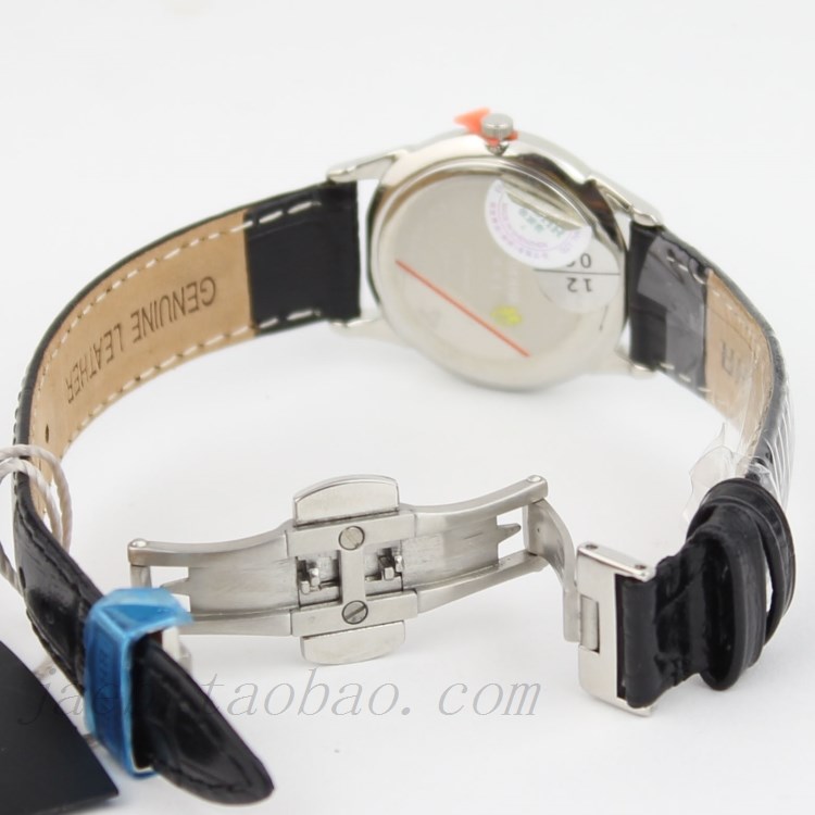 依波1041原装黑色蝴蝶扣原厂10410431专柜正品表扣实心扣10410240