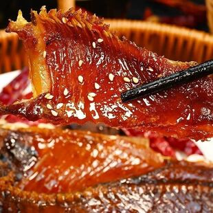 湖南特产晓芙泉酱板鱼熟食华容酱板鱼香辣下饭菜追剧零食洞庭风味