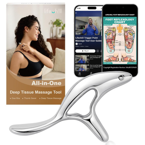 多功能不锈钢筋膜刀刮痧点穴推拿