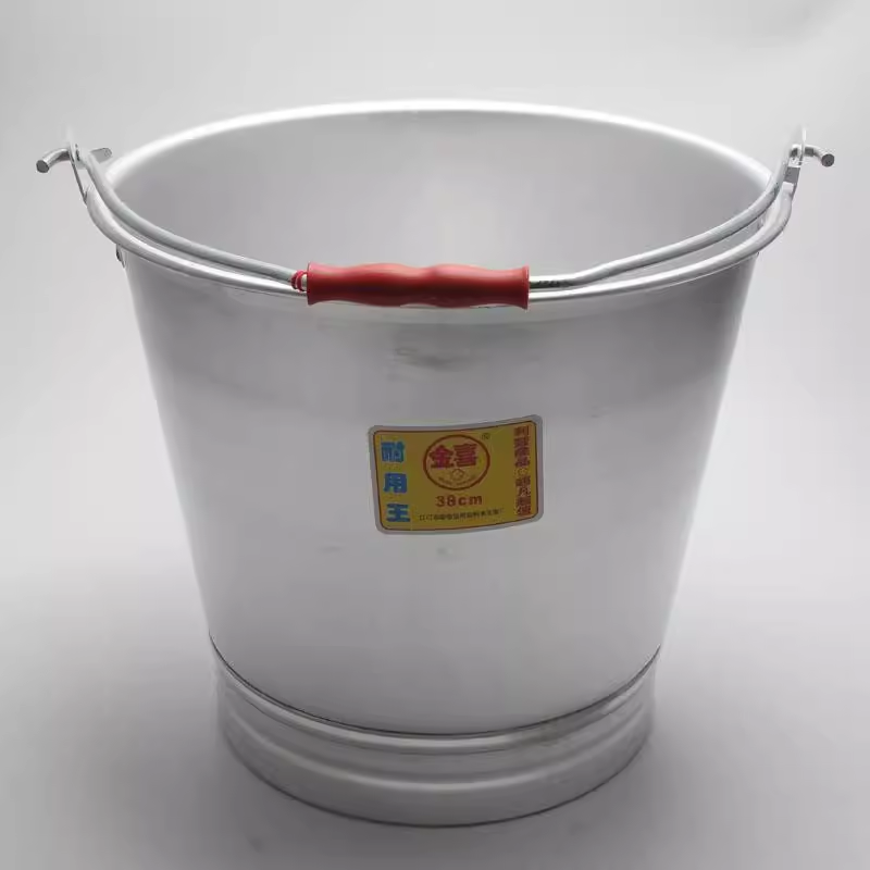 加厚铝提桶加油站防爆铝桶老式家用铝水桶油库铝桶化工铝提桶