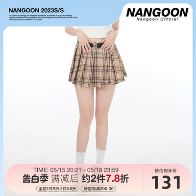 NANGOON美式辣妹百褶裙