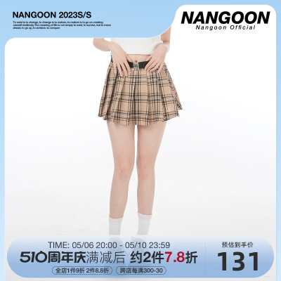 NANGOON美式辣妹百褶裙