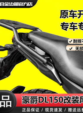 SL适用豪爵DL150改装尾架高碳钢尾箱架后货架储物箱支架后扶手架