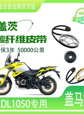 适用摩托车铃木V-stromDL1050链条改装皮带传动美国盖茨碳纤维带