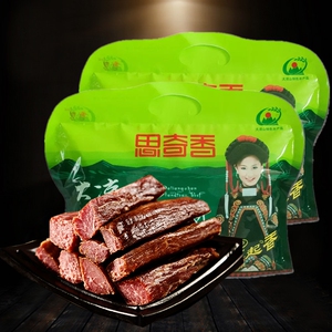 思奇香手撕牛肉干180g 包邮 四川特产小包装五香麻辣手撕牛肉零食