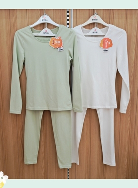 都市丽人女士秋衣LWH1C9纯棉圆领简约舒适柔软亲肤蓄热保暖套装