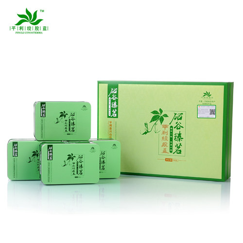 硒谷臻茗五叶甘味二级高品质平利绞股蓝龙须茶200克礼盒装