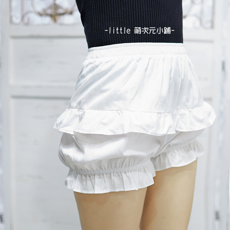 [ Little ]pure cotton Lotus leaf Knickers Pumpkin pants Primer shorts Safety trousers lolita cos majorin the Women's clothing/Boutique , Pants , Leggings  category - from Buy2taobao.com to provide professional Taobao agent buy service
