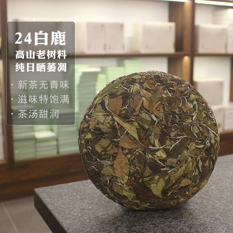 白露茶日晒寿眉福鼎白茶鲜甜甘爽