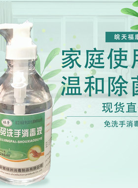 乙醇500ml大瓶装免洗手消毒液
