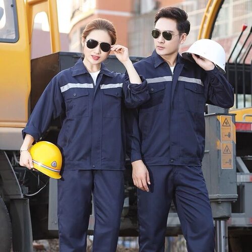 长袖耐脏磨工作服套装定制