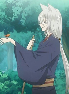 现货元气少女缘结神 巴卫cos服 神使狐妖和服cosplay动漫服表演装