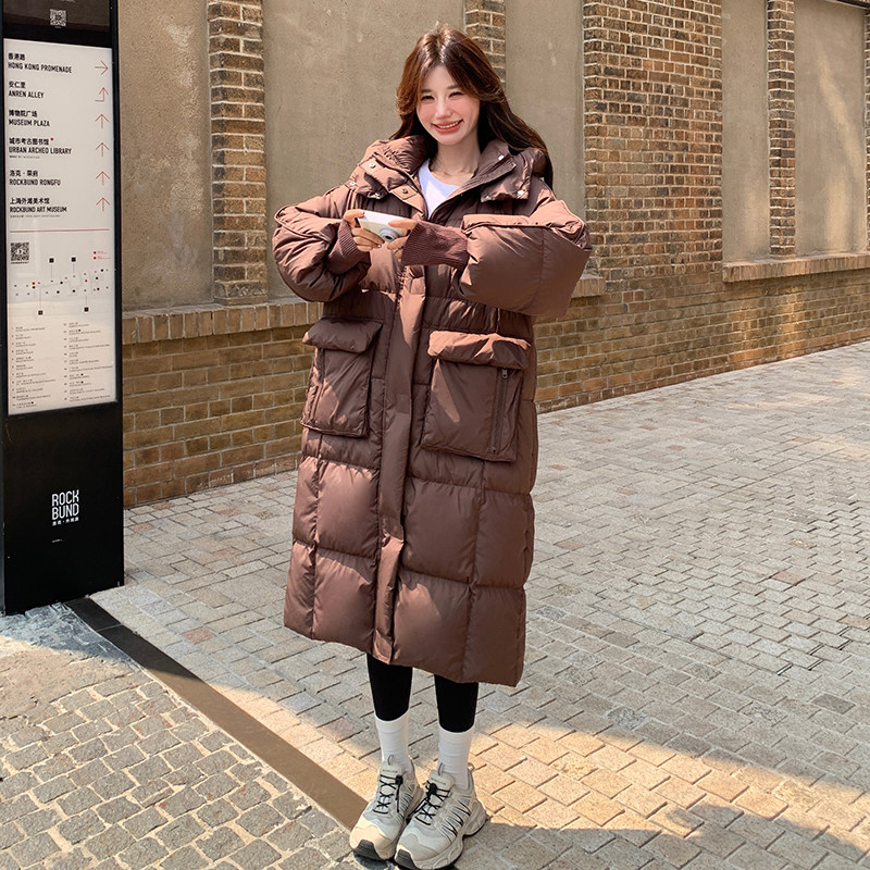 2025冬现货70绒加厚保暖中长款羽绒服2D152-S021-P260K398,女装羽绒服,2D152