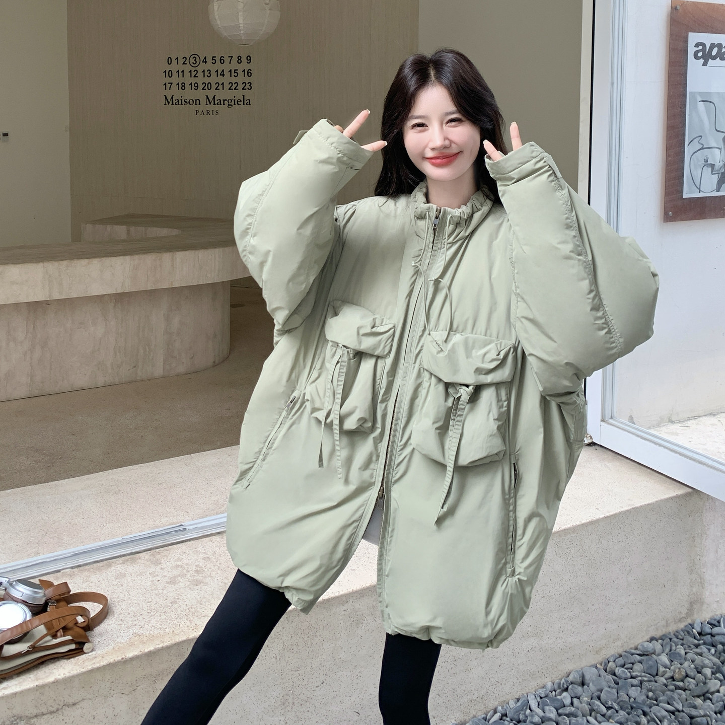 25冬现货加厚保暖羽绒2D152-528-P300K459,女装羽绒服,2D152