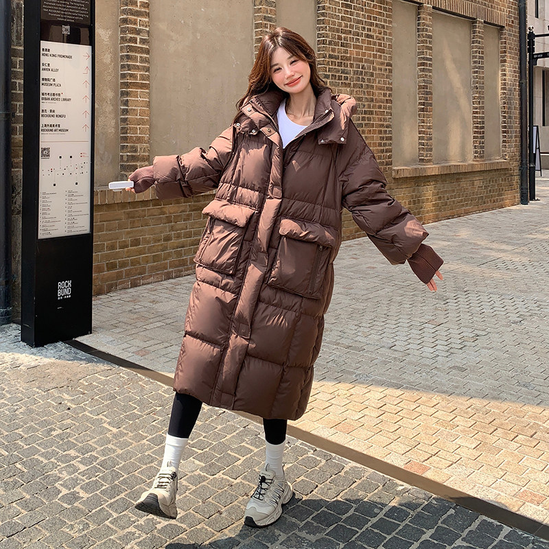 2025冬现货70绒加厚保暖中长款羽绒服2D152-S021-P260K398,女装羽绒服,2D152
