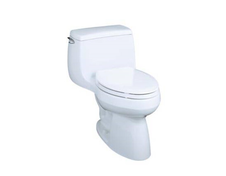 科勒嘉珀莉连体式坐便器五级旋风马桶 K-3322T-0 正品限时促销