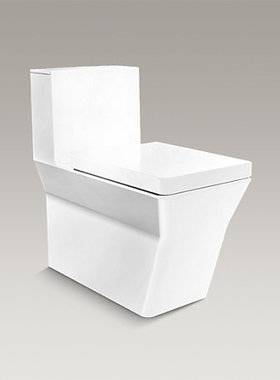 科勒 瑞芙侧按陶瓷落地式连体坐便器K-17181T-S-0马桶正品特价