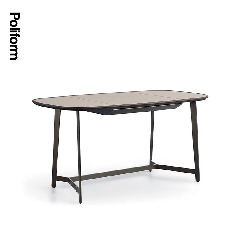 Poliform金属意式现代办公桌