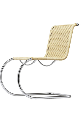 德国 Thonet S533 悬臂休闲椅 Mies van der Rohe 包豪斯