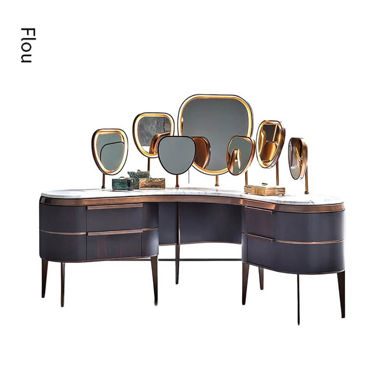 Flou意式轻奢梳妆台化妆台