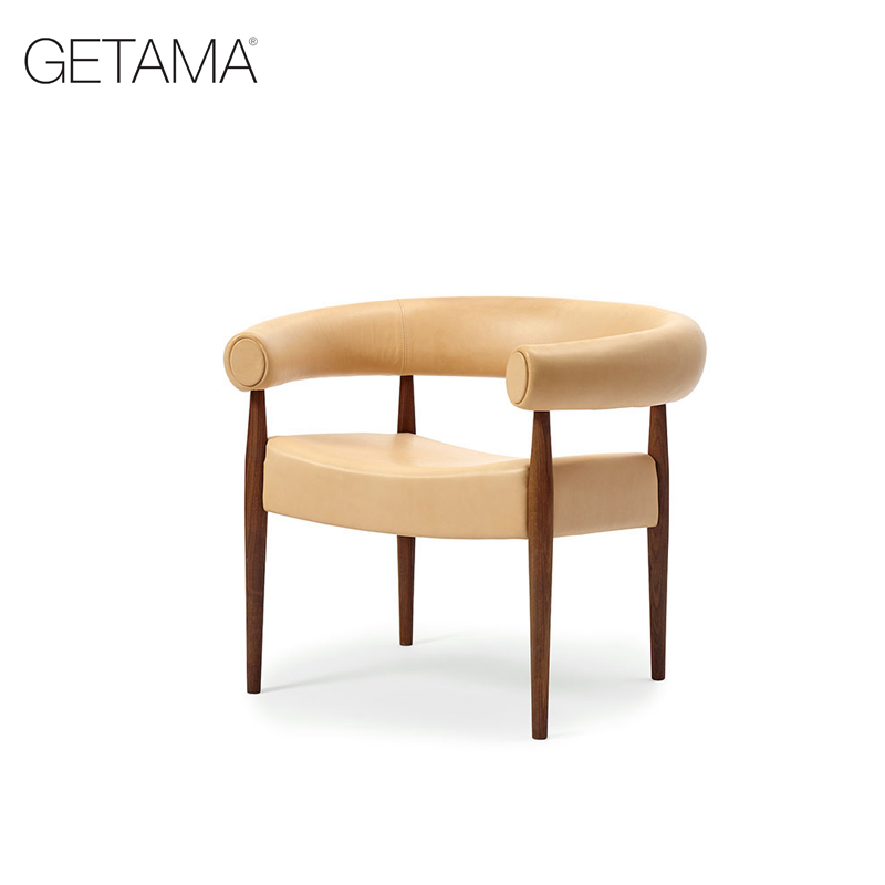 丹麦 Getama RING CHAIR戒指椅香肠椅 Nanna Ditzel作品