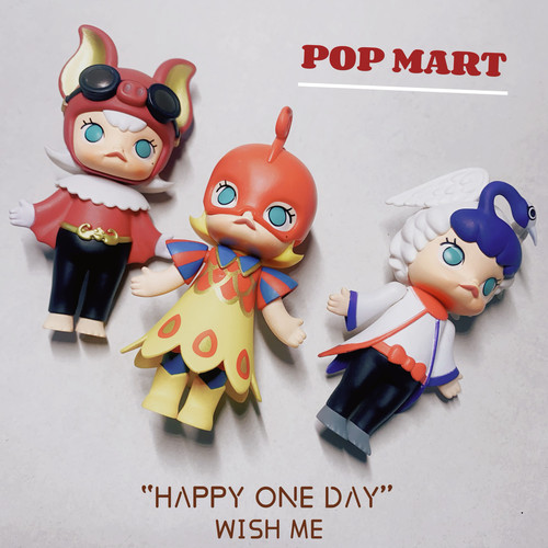 正版散货POP MART泡泡玛特Molly手办摆件礼物潮流可爱网红玩具