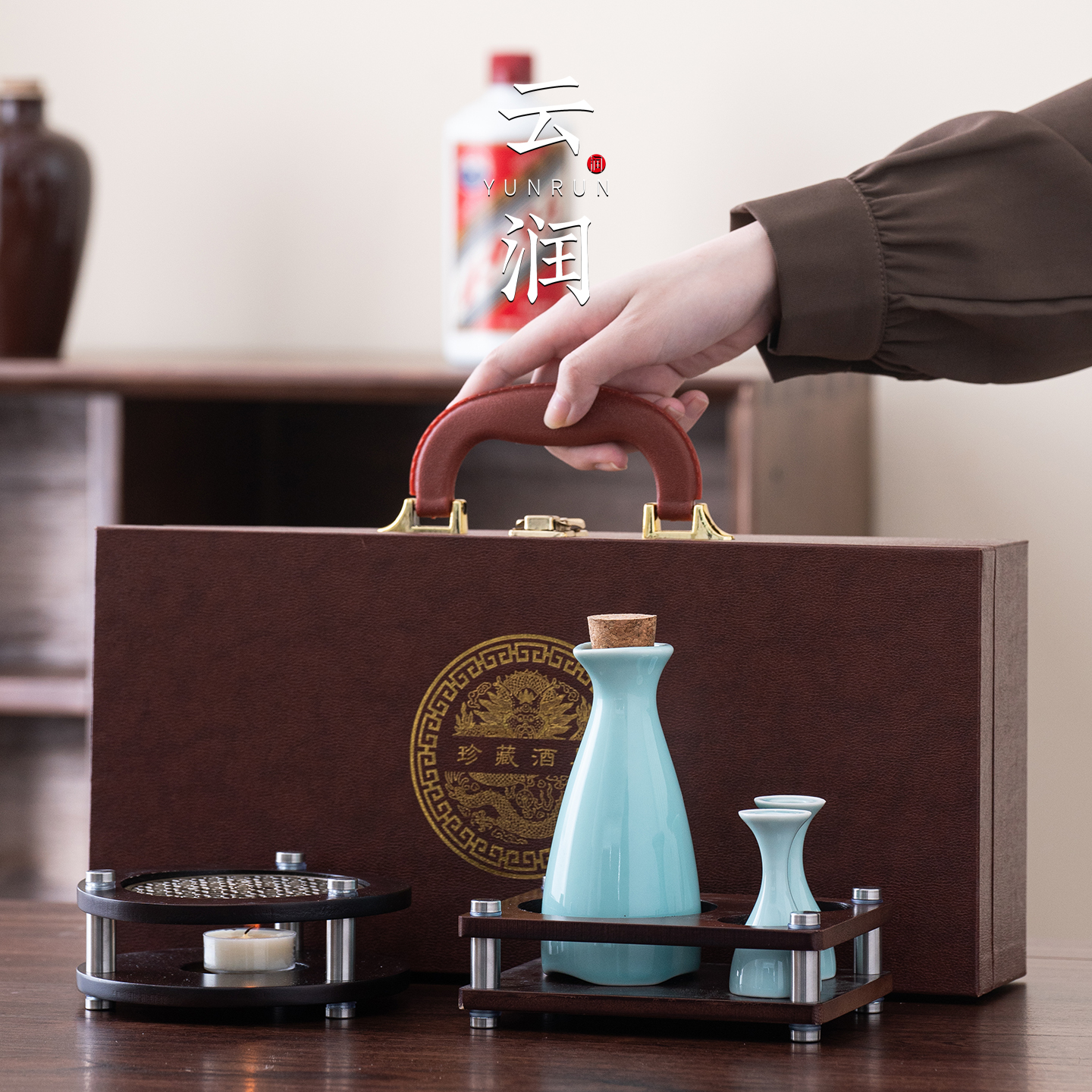 轻奢温酒器烫酒壶家用温酒壶