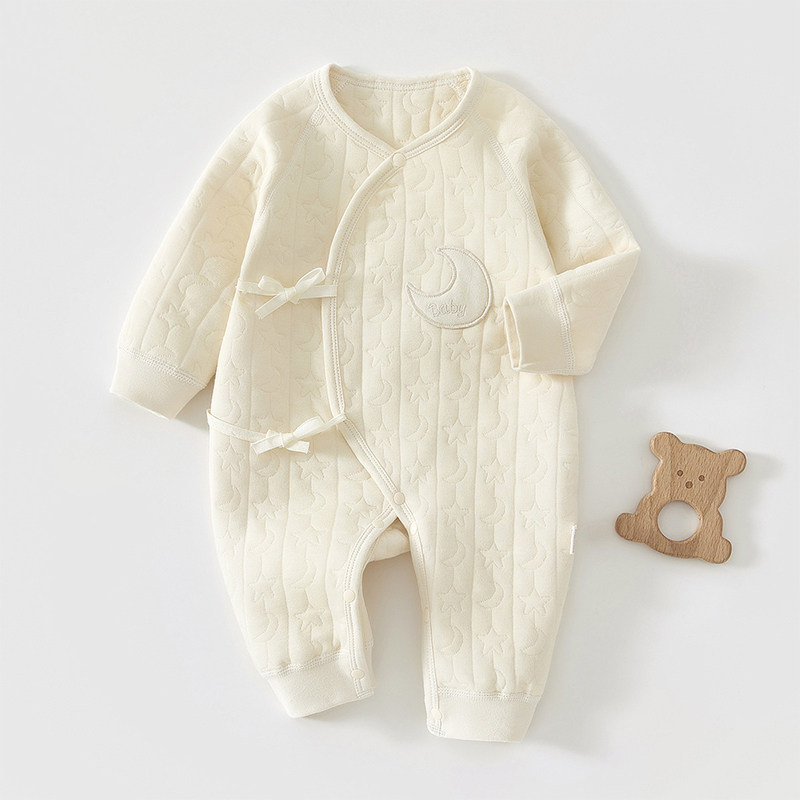 新生婴儿连体衣秋冬季a类纯棉保暖夹棉衣服男女宝宝哈衣爬服睡衣,童装/婴儿装/亲子装,连身衣/爬服/哈衣,淘宝优惠券,粉丝福利购,淘宝优惠卷
