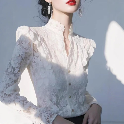 新款现货2025春季法式气质上衣