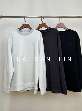 【花满林】三色圆领净版长袖上衣23920【男款】