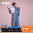睡衣套装 睡衣女秋冬新款 蝴蝶结可外穿家居服C 礼物系列 yso