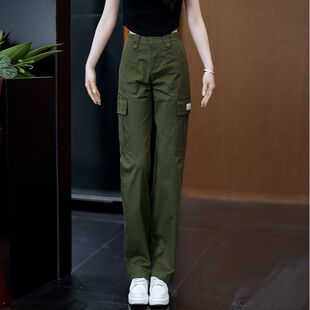 百搭时尚 帅气出片工装 跳舞运动休闲显瘦哈伦裤 子女耐磨春秋修身 裤