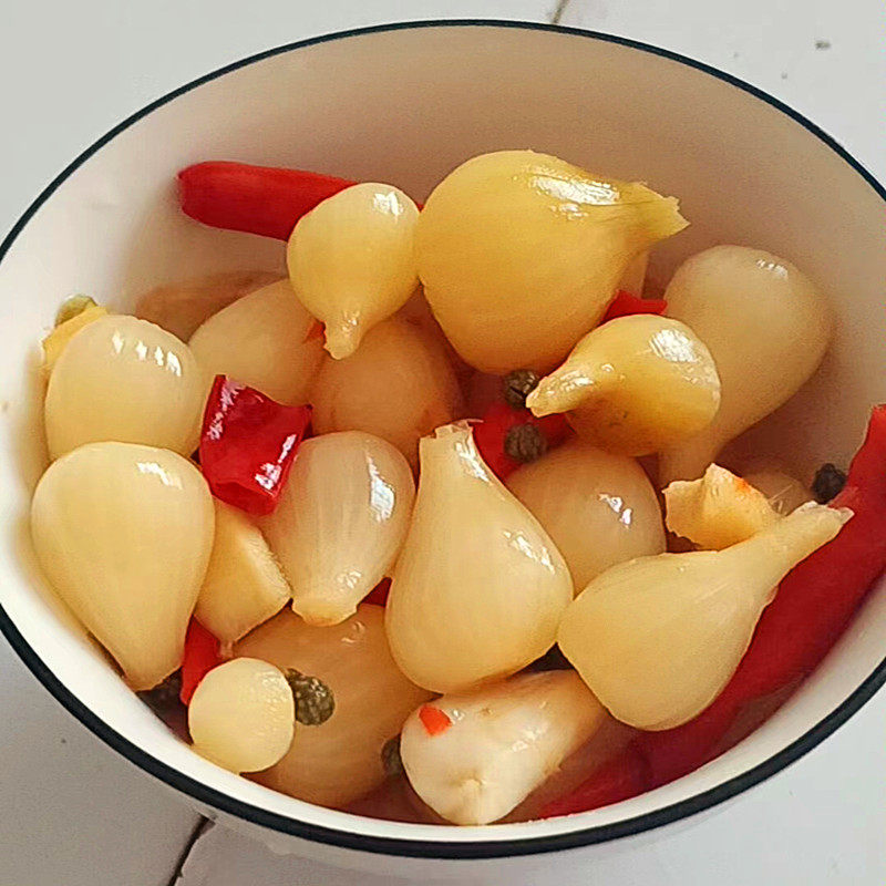 湖北长阳特产 酸辣藠头农家泡菜宜昌长阳传统开胃菜