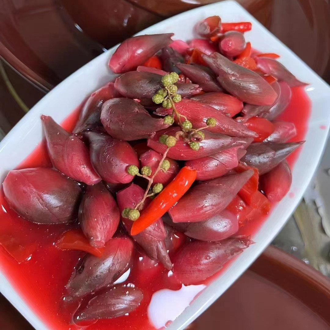 酸辣泡洋禾 湖北宜昌长阳特产农家自制泡洋河泡菜下饭菜腌制菜