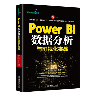 Power BI数据分析与可视化实战 Excel Home 北京大学旗舰店正版