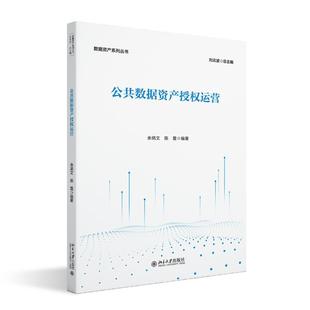 公共数据资产授权运营 余炳文 数据资产系列丛书 北京大学旗舰店正版