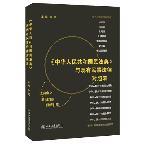 中华人民共和国既有对照表