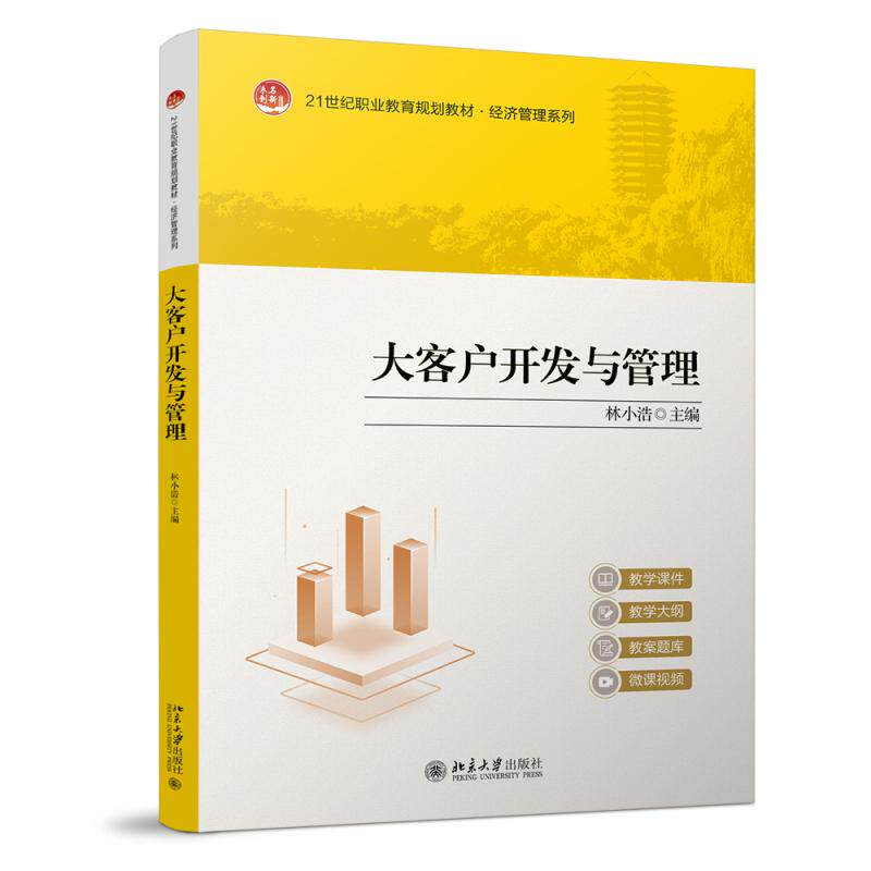 大客户开发与管理 林小浩 21世纪职业教育教材·财经商贸系列 北京大学旗舰店正版