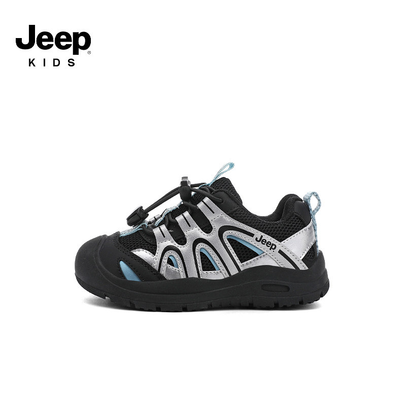 jeep男童宝宝鞋秋季户外防滑软底机能鞋2026新款中小童运动鞋女童
