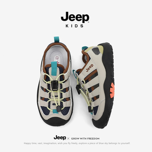 凉鞋 包头涉水鞋 儿童朔溪鞋 防滑一脚蹬夏款 2025新款 男童沙滩鞋