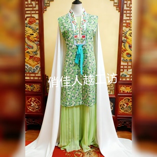 戏剧村姑戏服古装越剧黄梅戏演出服新款丫头琼剧歌仔戏地方戏曲服