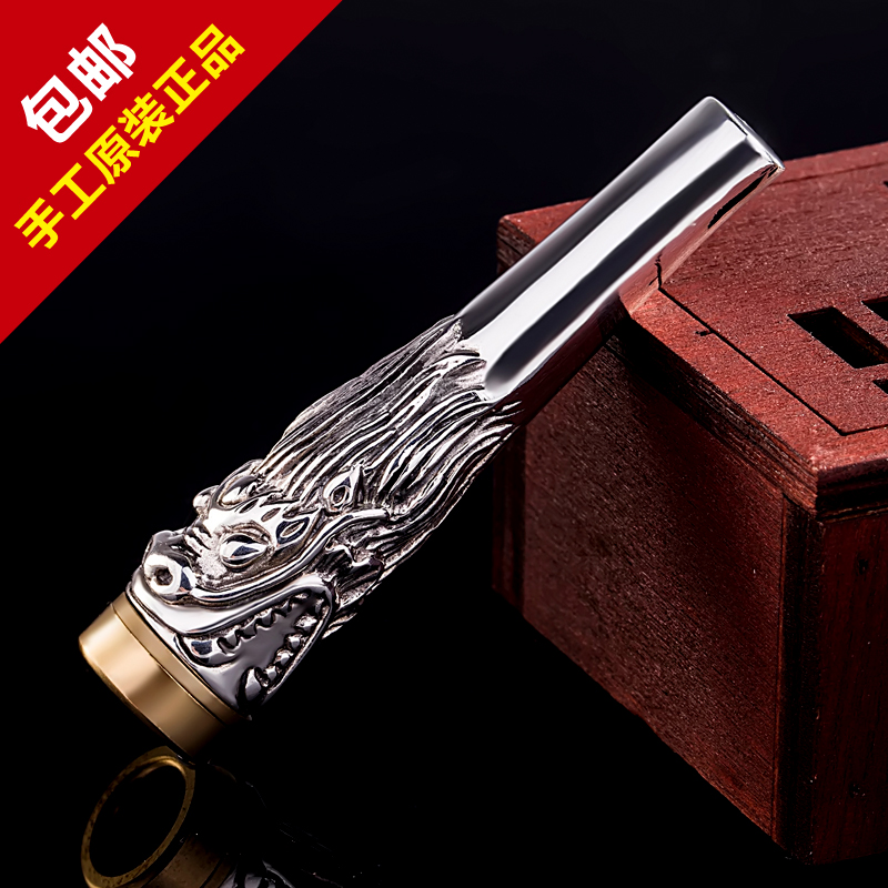 健康足银99纯银复古龙头过滤烟嘴纯银烟嘴过滤芯戒烟器银烟嘴礼品|msdalam kategori ZIPPO/Swiss Army Knife/cermin mata, penulis, corong - dari Buy2taobao.com untuk memberikan perkhidmatan ejen Taobao profesional membeli
