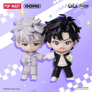 POPMART泡泡玛特时光代理人时光回响系列潮玩盲盒摆件礼物手办