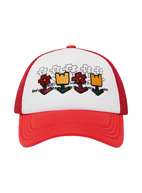 ARROW UP 25SS新款小花刺绣货车帽 6-PANEL CAP